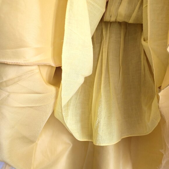 Trish Scully Child Bianca Dress - SUNFLOWER - Size 7 - Picture 9 of 13